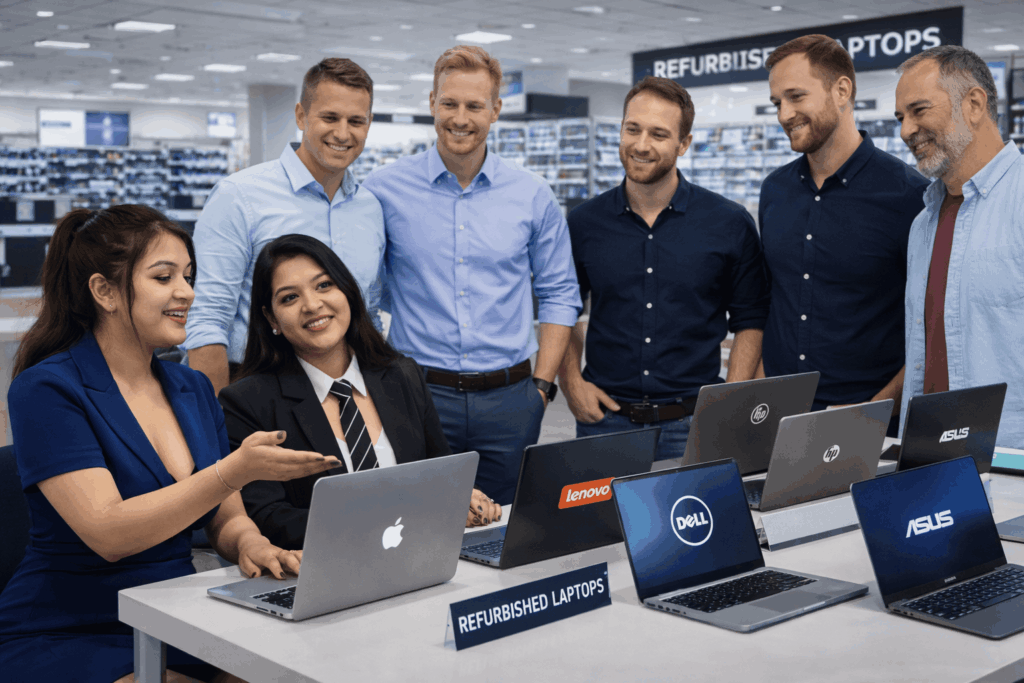 refurbished laptop and desktop